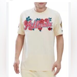 VTG PRO MLB Atlanta Braves 1995 World Series 3D Embossed Roses Shirt size XXL